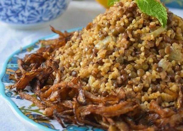 مجدرة برغل